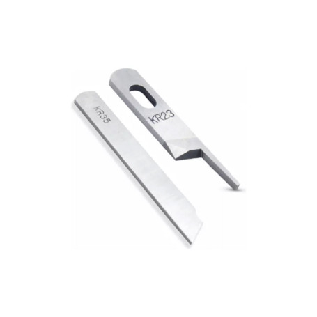 PAR DE FACA OVERLOCK CONJUNTO SUPERIOR E INFERIOR KR23 + KR35 - STRONG H