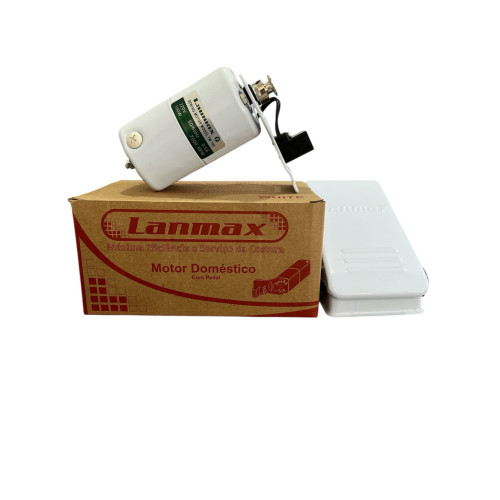 MOTOR LANMAX PARA MÁQUINA DE COSTURA DOMÉSTICA COMPLETO 110V 100W 7000 RPM MOTOR LANMAX PARA MÁQUINA DE COSTURA DOMÉSTICA COMPLETO 110V 100W 7000 RPM