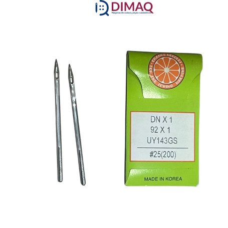 AGULHA MAQUINA DE SACO DNX1 200/25 ORANGE DNX125 